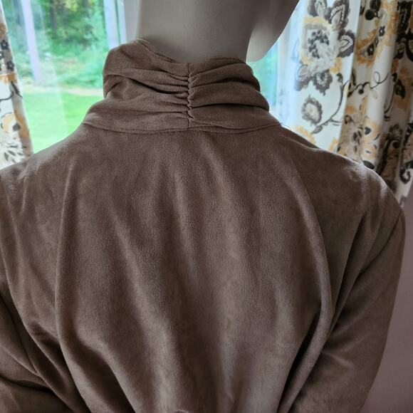 CJ Banks Open Cardigan Jacket Women's Plus Size 3X Tan - Picture 7 of 9